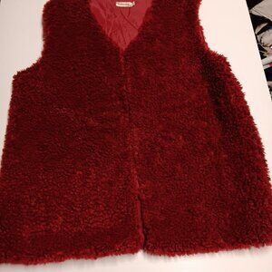 Southern Stitch vest, Sasha burgundy vest size 2XL - 3XL